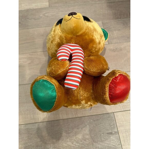 TY TYSILK CHRISTMAS BOO BEAR LARGE BELLA 14" DECEMBER 5 - Picture 13 of 13